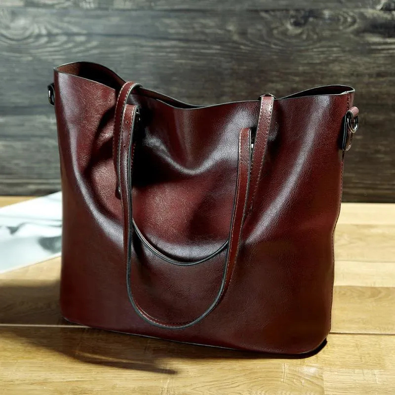 Elarova | Damen Designer Handtasche Schwarz
