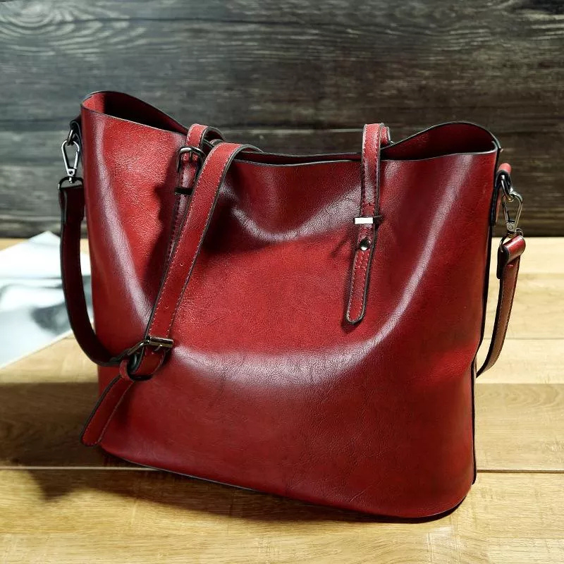 Elarova | Damen Designer Handtasche Schwarz