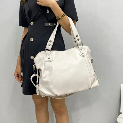 Elarova | Damen Designer Handtasche Schwarz