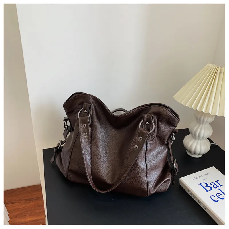 Elarova | Damen Designer Handtasche Schwarz
