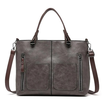 Elarova | Damen Shopper Handtasche Schwarz