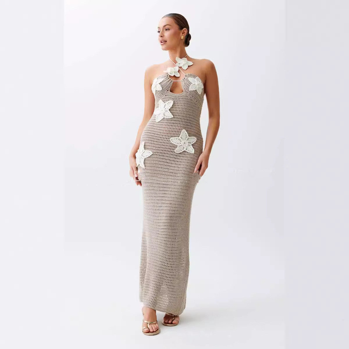 Elarova Damen Strandkleid