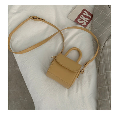 Elarova | Damen Tragbare Kleine Quadratische Tasche | Vielseitige Umhängetasche