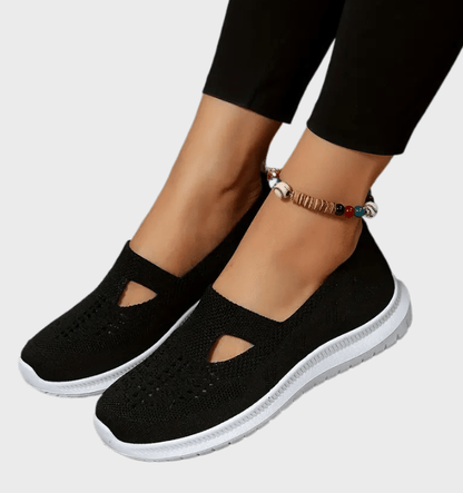 Elarova | Damen lässige Slip-on Turnschuhe