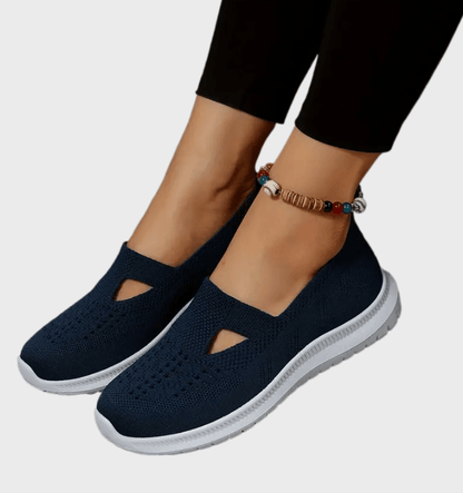 Elarova | Damen lässige Slip-on Turnschuhe