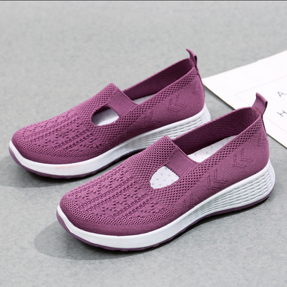 Elarova | Damen lässige Slip-on Turnschuhe