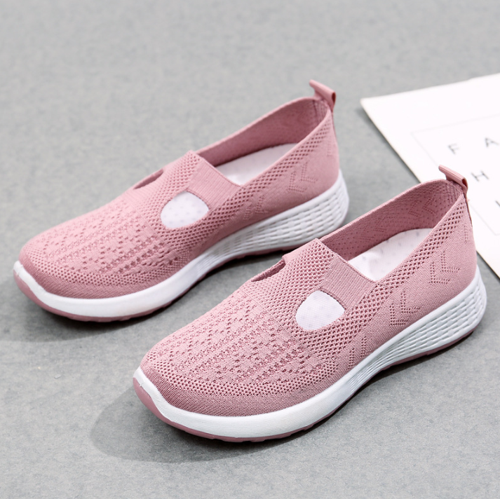 Elarova | Damen lässige Slip-on Turnschuhe