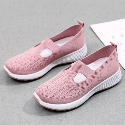 Elarova | Damen lässige Slip-on Turnschuhe