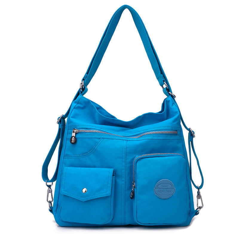 Elarova | Designer Handtasche Aus Wasserfestem Bylon Stoff Mit Großem Fassungsvermögen