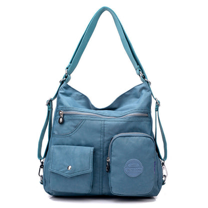 Elarova | Designer Handtasche Aus Wasserfestem Bylon Stoff Mit Großem Fassungsvermögen
