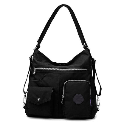Elarova | Designer Handtasche Aus Wasserfestem Bylon Stoff Mit Großem Fassungsvermögen