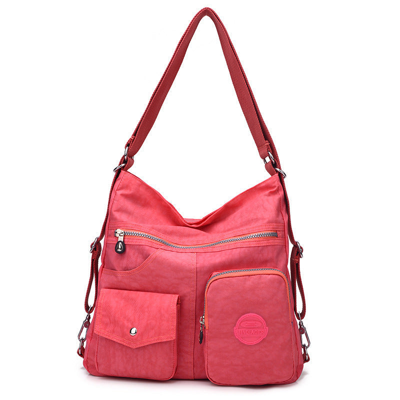 Elarova | Designer Handtasche Aus Wasserfestem Bylon Stoff Mit Großem Fassungsvermögen