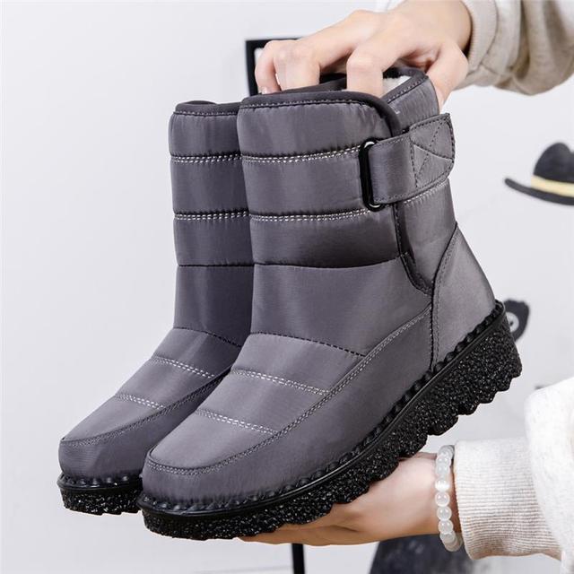 Elarova | Die neuen rutschfesten, wasserdichten, gepolsterten Baumwollstiefel