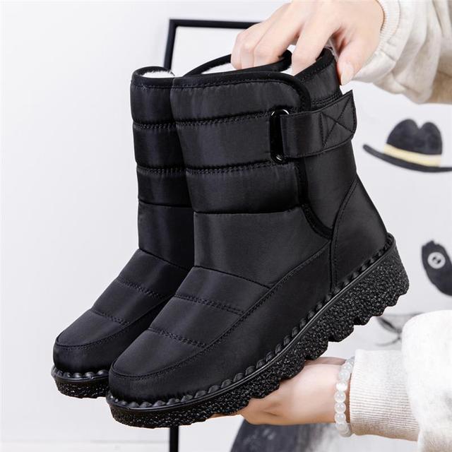 Elarova | Die neuen rutschfesten, wasserdichten, gepolsterten Baumwollstiefel