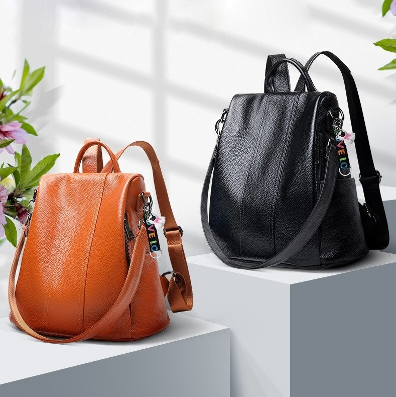 Elarova | Diebstahl Rucksack Aus Leder