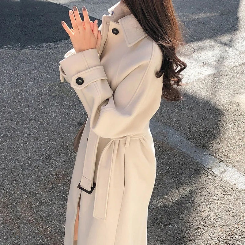 Elarova | Elegante Lange Jacke