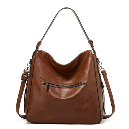 Elarova | Elegante Leder Umhängetasche