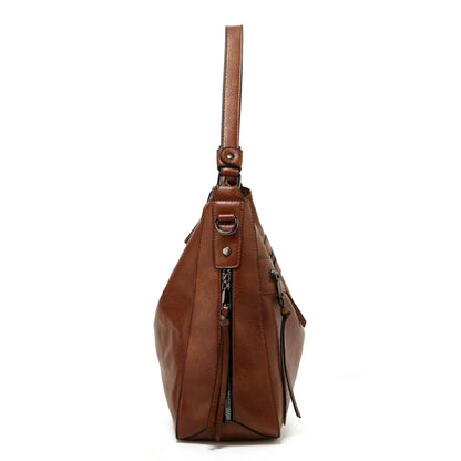 Elarova | Elegante Leder Umhängetasche