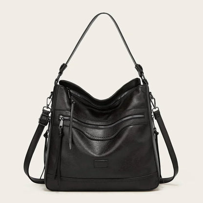 Elarova | Elegante Leder Umhängetasche