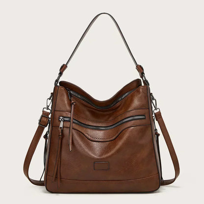 Elarova | Elegante Leder Umhängetasche