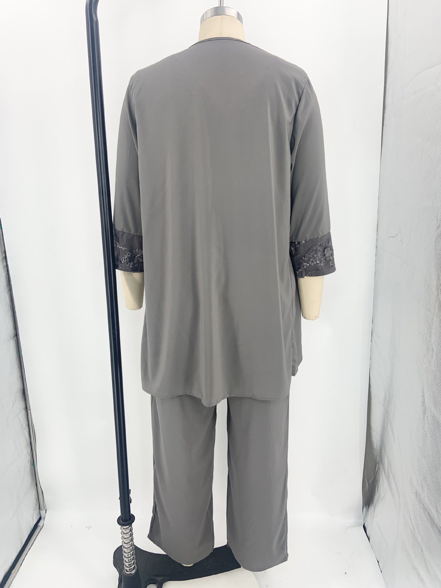 Elarova | Elegantes Dreiteiliges Strickjacken Set