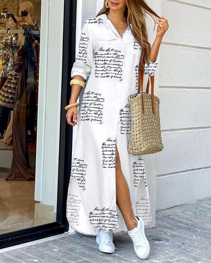 Elarova: Elegantes, figurbetontes Wickelkleid mit Reverskragen