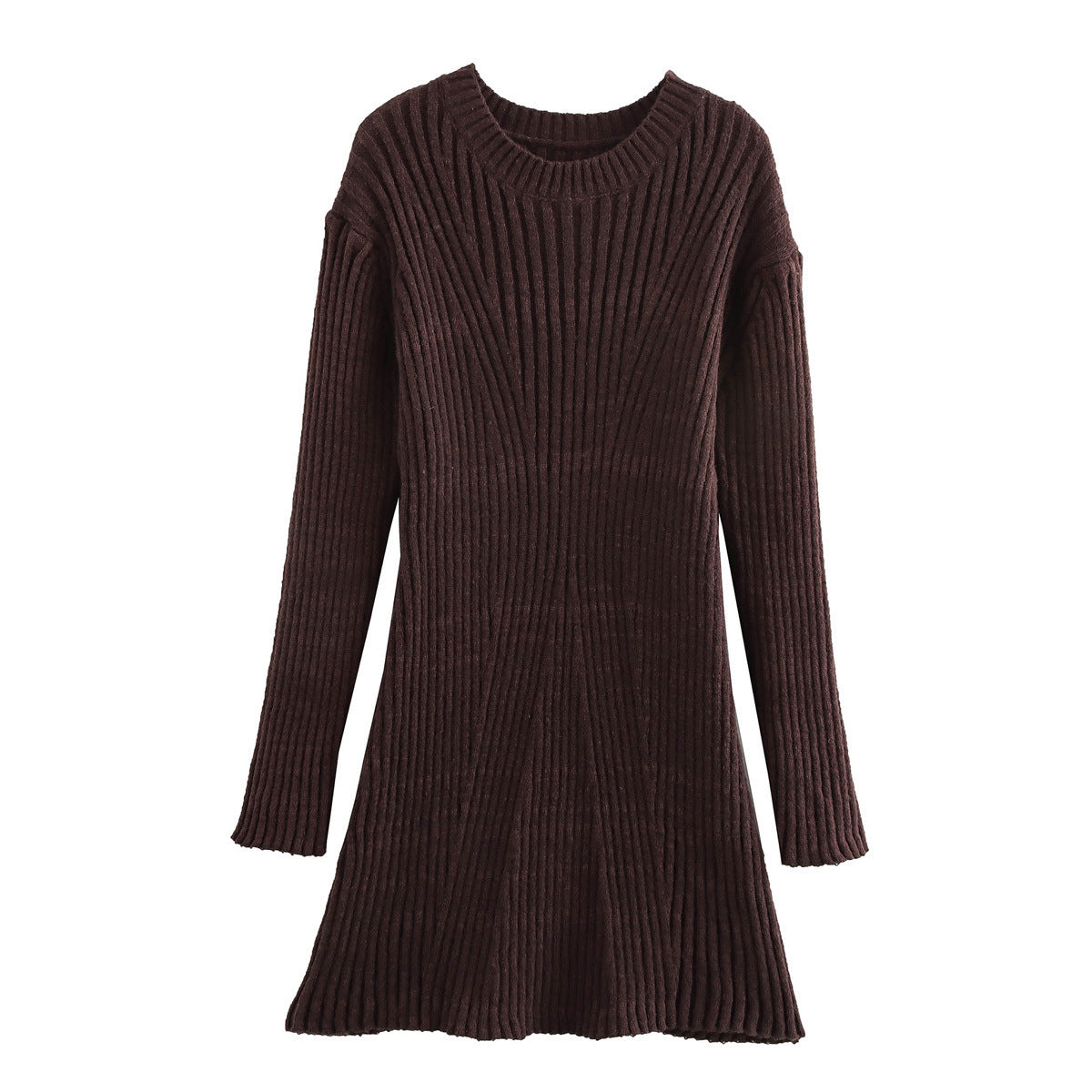 Elarova Fashion Ripped Knit Dress