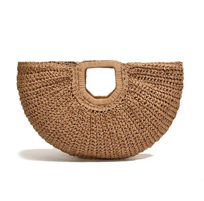 Norvielle Damen Stroh Strandtasche - Norvielle