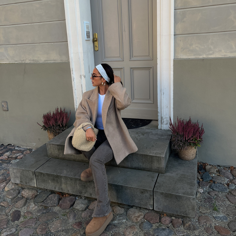 Elarova | Geflochtene Mini Tasche Aus Wildleder