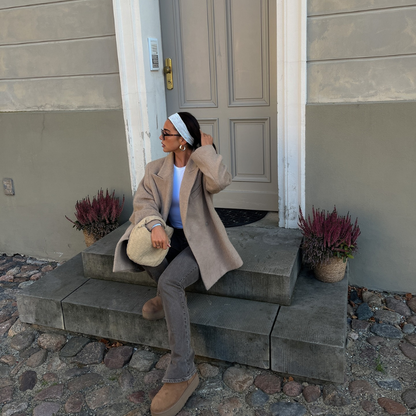 Elarova | Geflochtene Mini Tasche Aus Wildleder