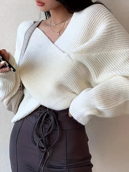 Elarova | Gekreuzter StrickCardigan