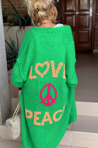 Elarova | Gemütlicher StrickCardigan in OversizeOptik