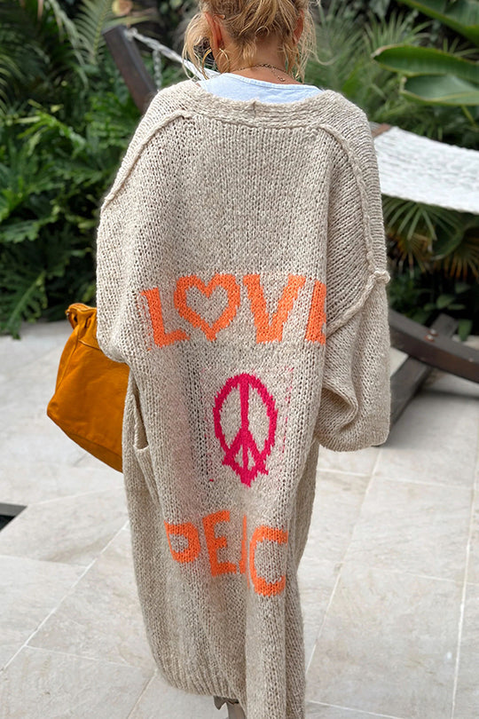 Elarova | Gemütlicher StrickCardigan in OversizeOptik