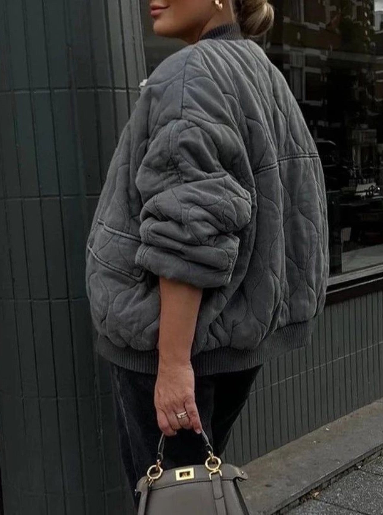 Elarova | Gepolsterte Bomberjacke