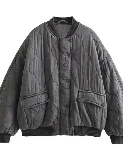 Elarova | Gepolsterte Bomberjacke
