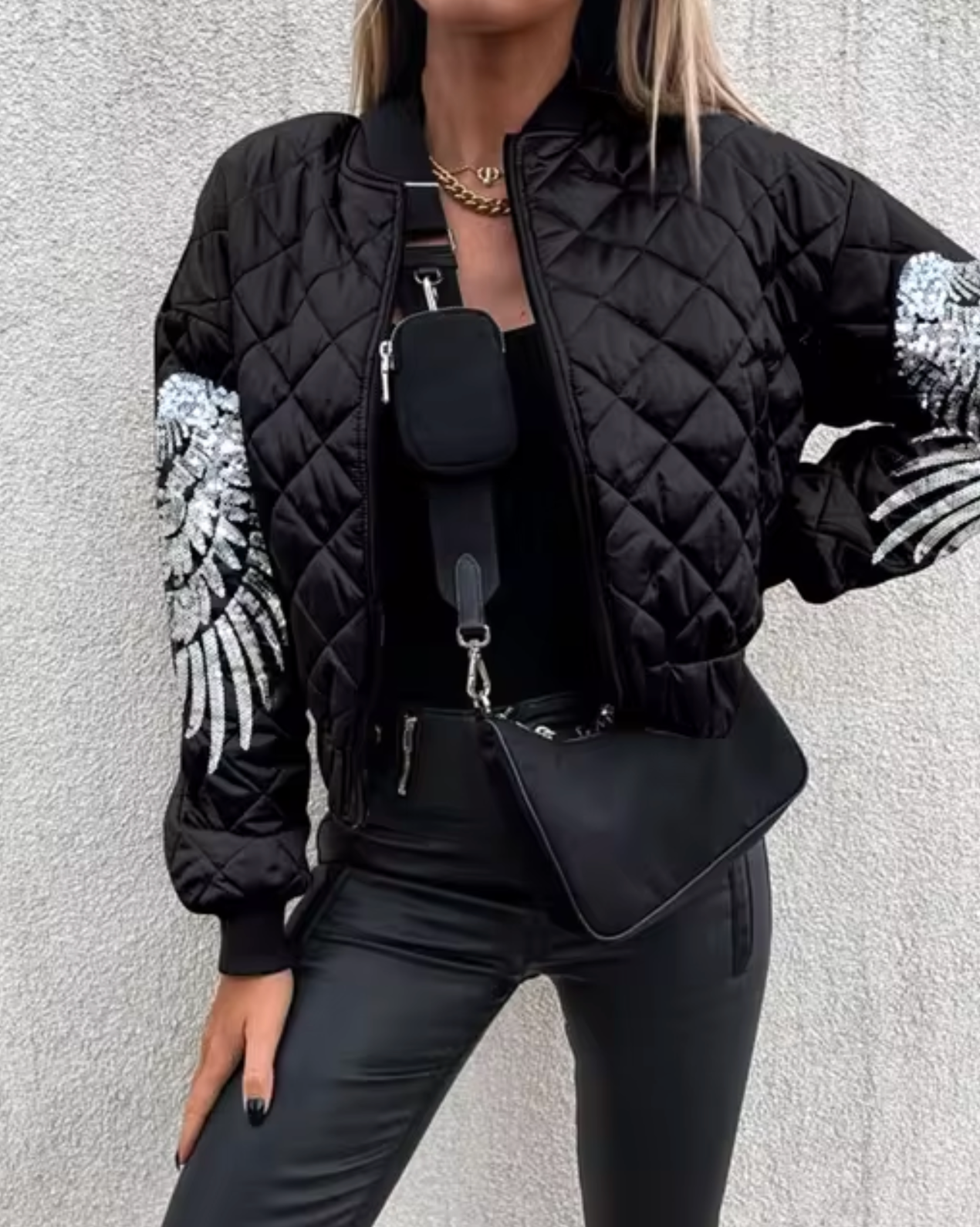 Norvielle Damen Gepolsterte Jacke - Norvielle