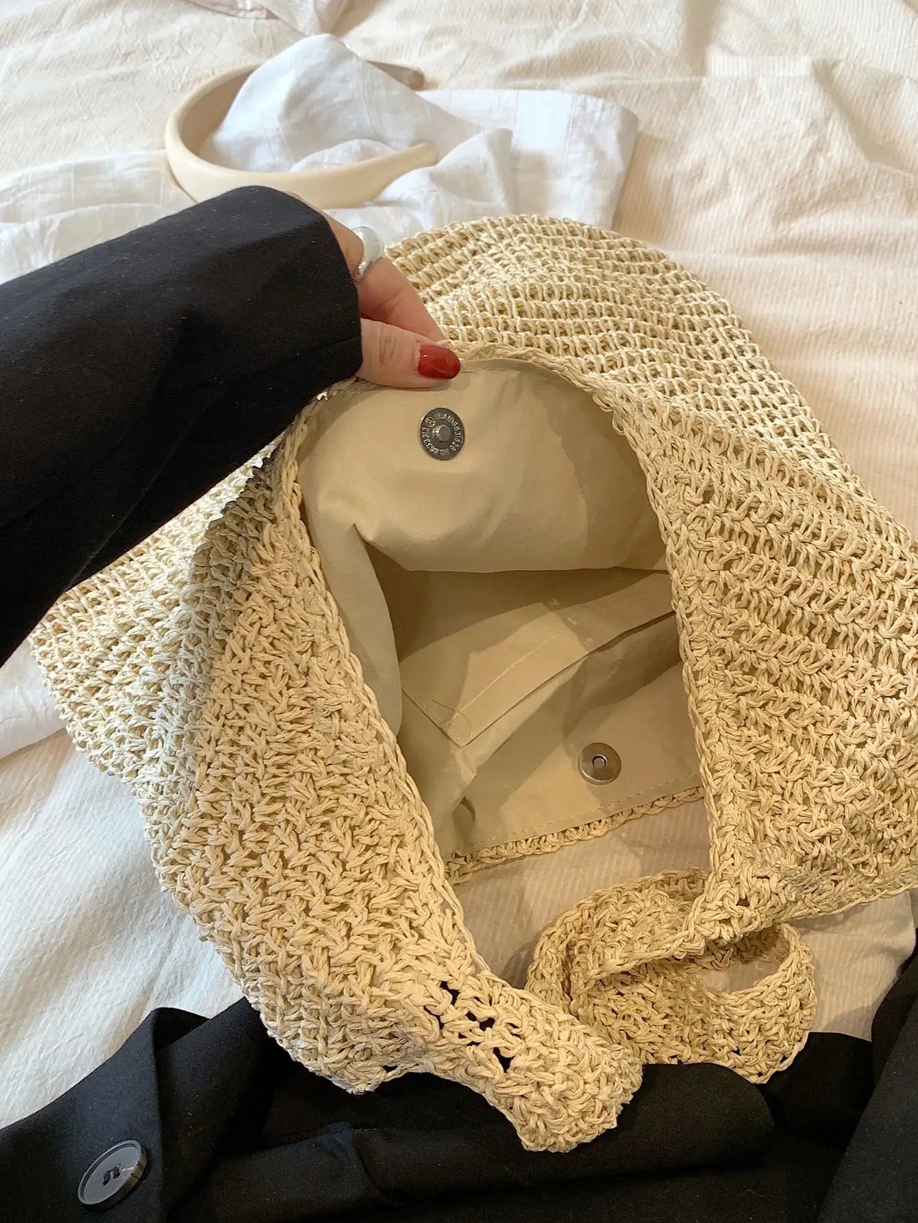 Elarova | Geräumige Strandtasche für den Sommer