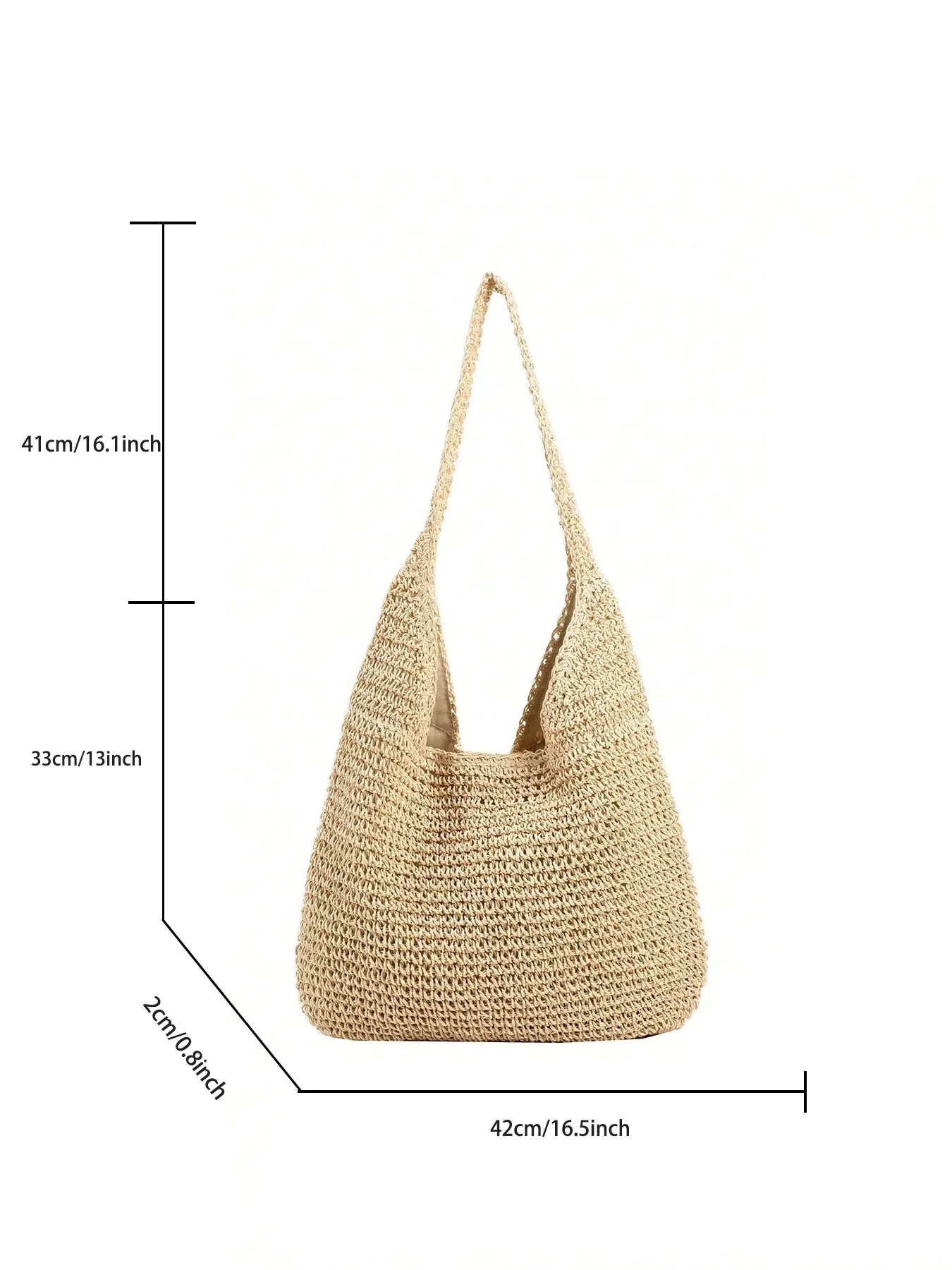 Elarova | Geräumige Strandtasche für den Sommer