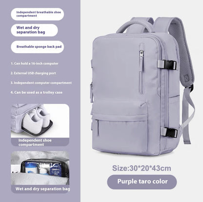 Elarova | Geräumiger Vielseitiger Rucksack