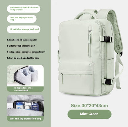 Elarova | Geräumiger Vielseitiger Rucksack