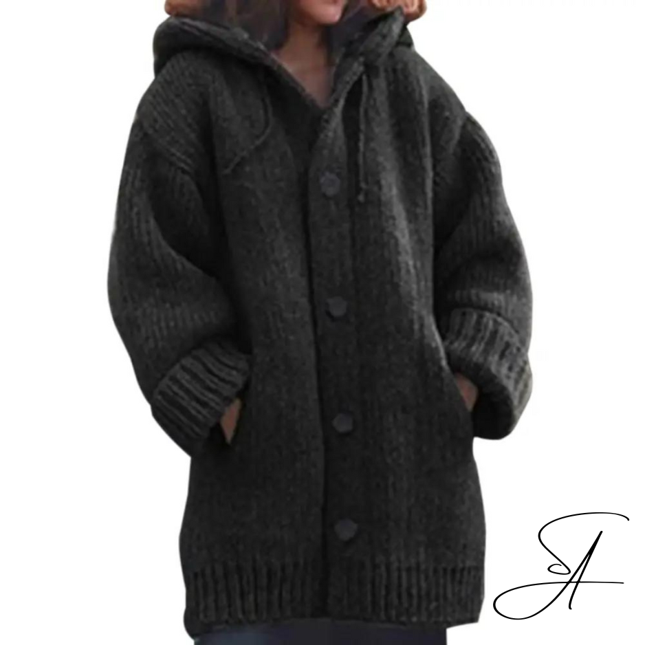 Norvielle Damen Herbst-Cardigan Gestrickt - Norvielle