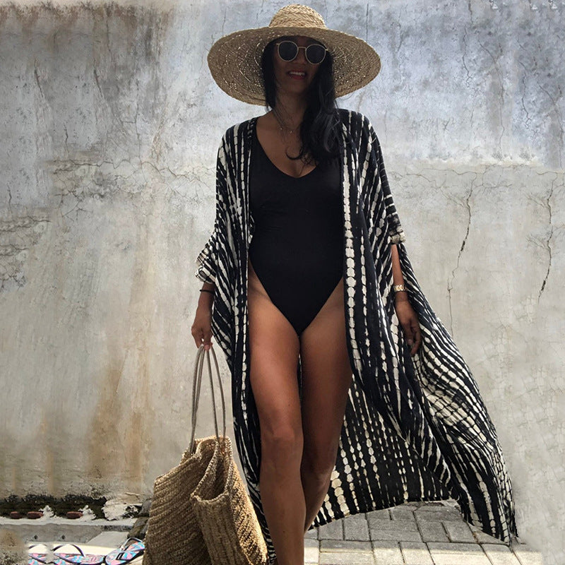 Norvielle Damen Strandkleid Sonnenschutz Cover Up - Norvielle