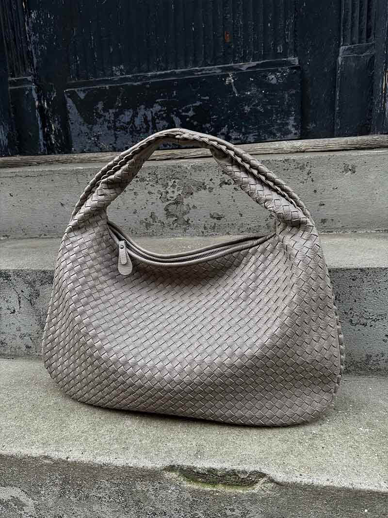 Elarova | Große Geflochtene Hobo Tasche