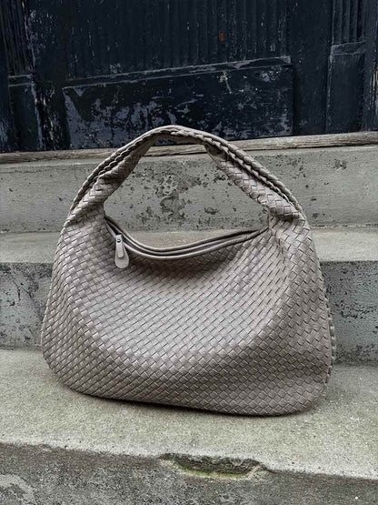 Elarova | Große Geflochtene Hobo Tasche