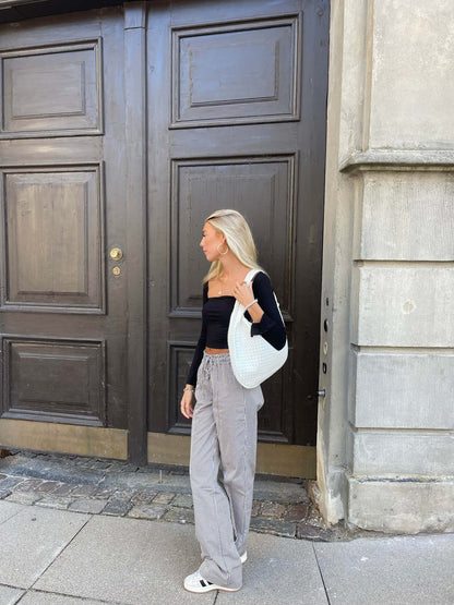 Elarova | Große Geflochtene Hobo Tasche