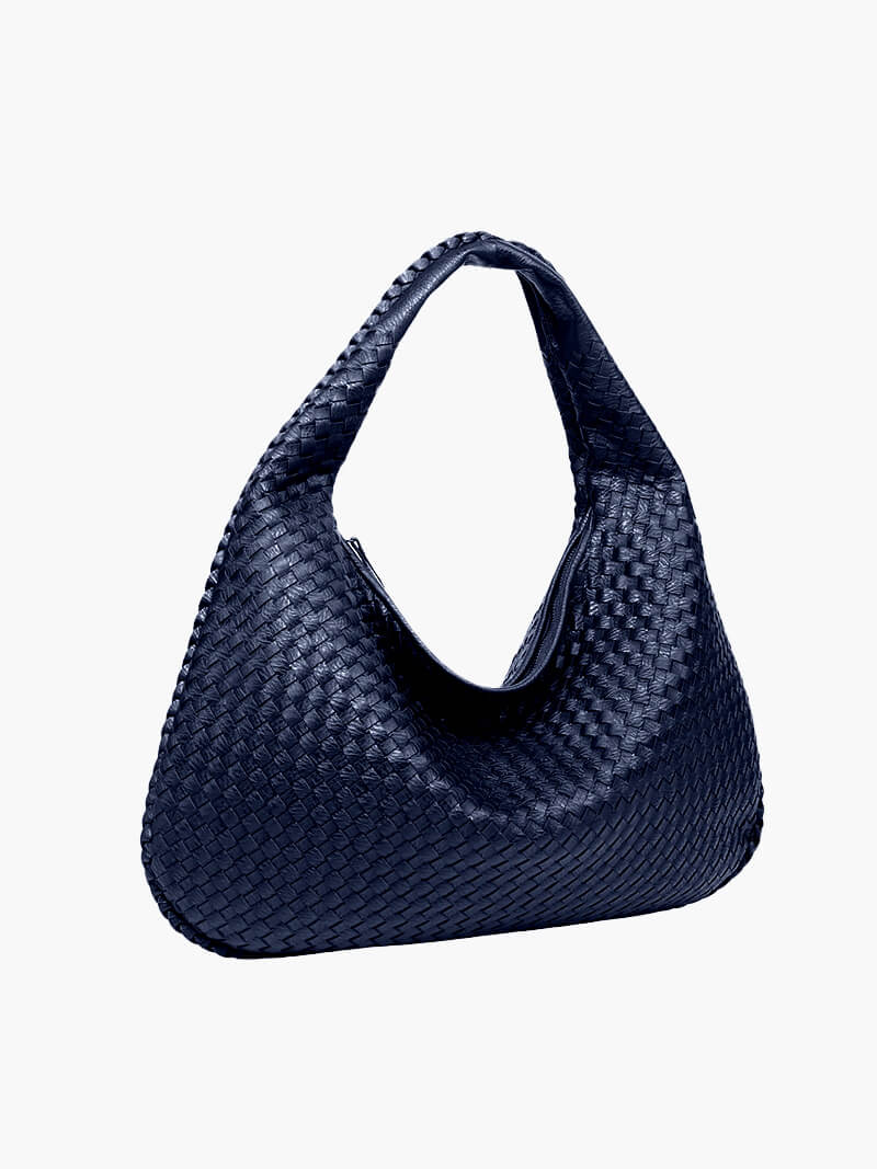 Elarova | Große Geflochtene Hobo Tasche