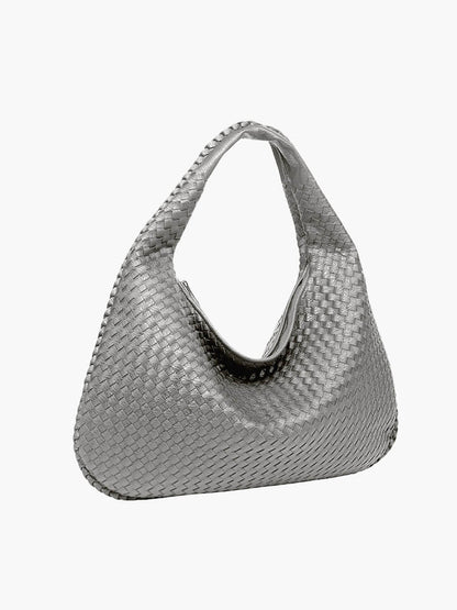 Elarova | Große Geflochtene Hobo Tasche