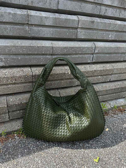 Elarova | Große Geflochtene Hobo Tasche