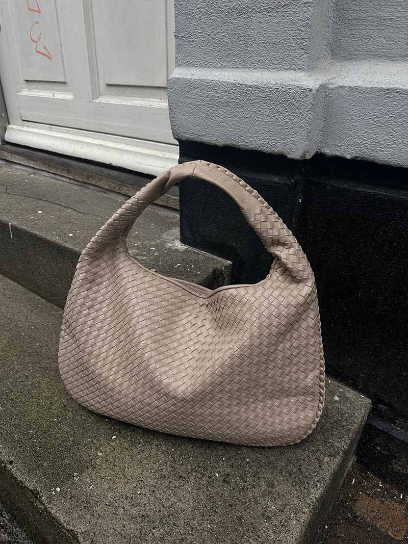 Elarova | Große Geflochtene Hobo Tasche