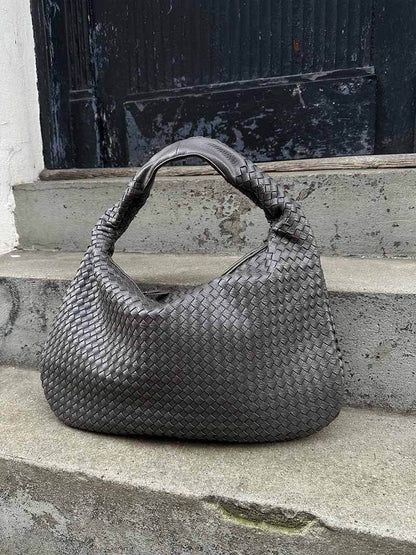 Elarova | Große Geflochtene Hobo Tasche